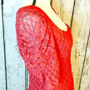 Free People Crochet Lace Bodycon Mini Dress